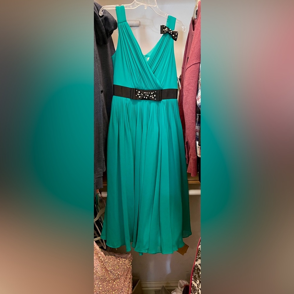 Kate Spade Teal Garment with Zipper Detail